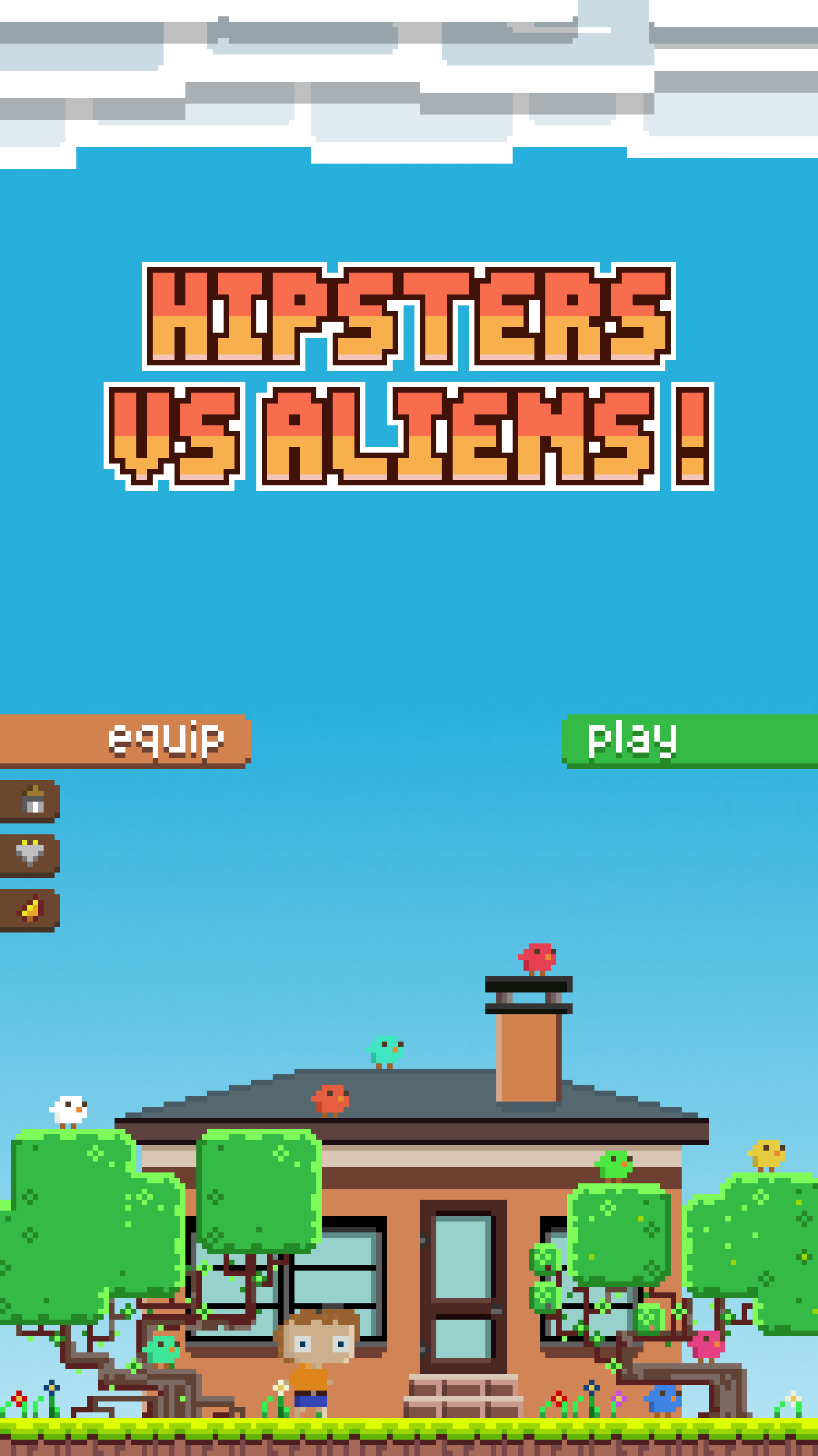 Hipsters vs. Aliens